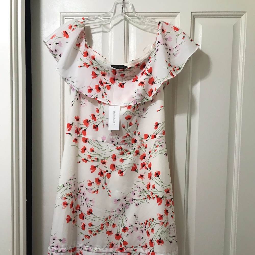 Banana Republic off-shoulder sun dress